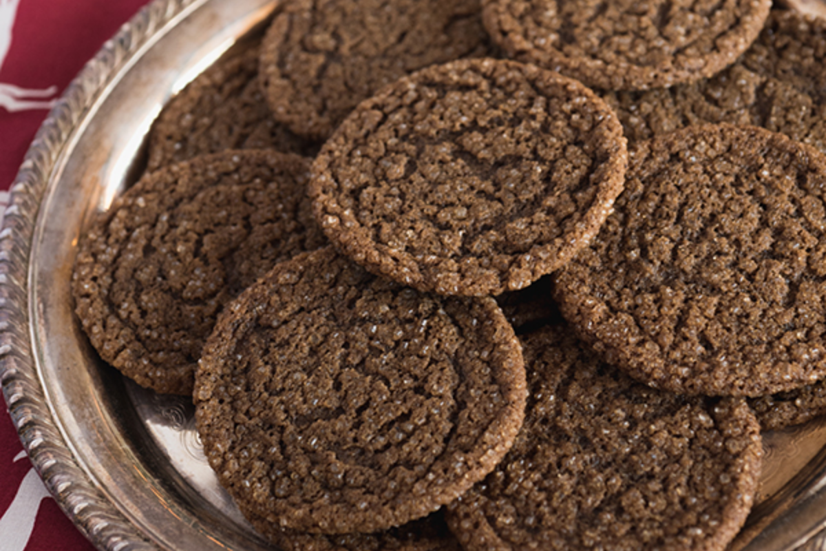 Soft & Chewy Gingerbread Biscuits