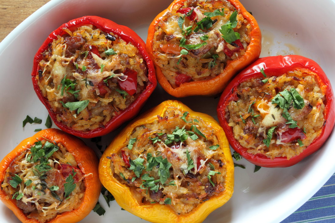 Air Fryer Stuffed Peppers