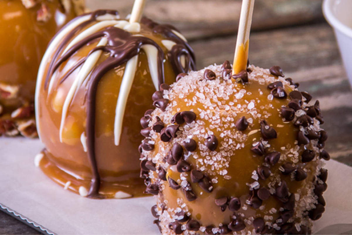 Slow Cooker Toffee Apples