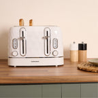 Hamilton Beach Diamond Kettle, Toaster & 20L Standard Microwave Set - White