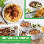 Hamilton Beach 'The Family Favourite' 6.5L Silver Slow Cooker