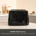 Hamilton Beach Essentials 4 Slice Toaster Black - Hamilton Beach UK