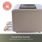 Hamilton Beach Harmony 4 Slice Toaster - Cappuccino - Hamilton Beach UK