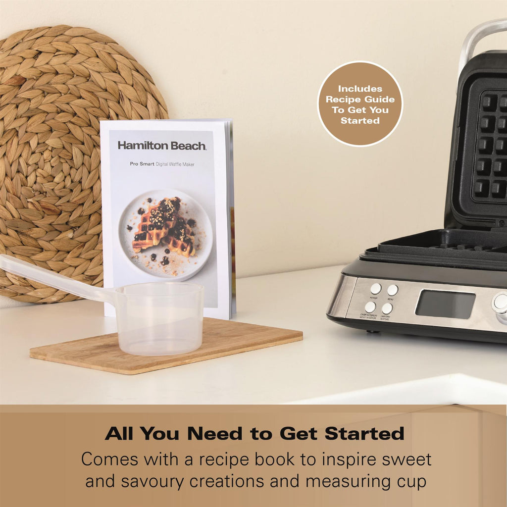 Hamilton Beach Pro Smart Waffle Maker