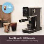 Hamilton Beach BaristaPro Touch 5-in-1 Espresso Machine Black