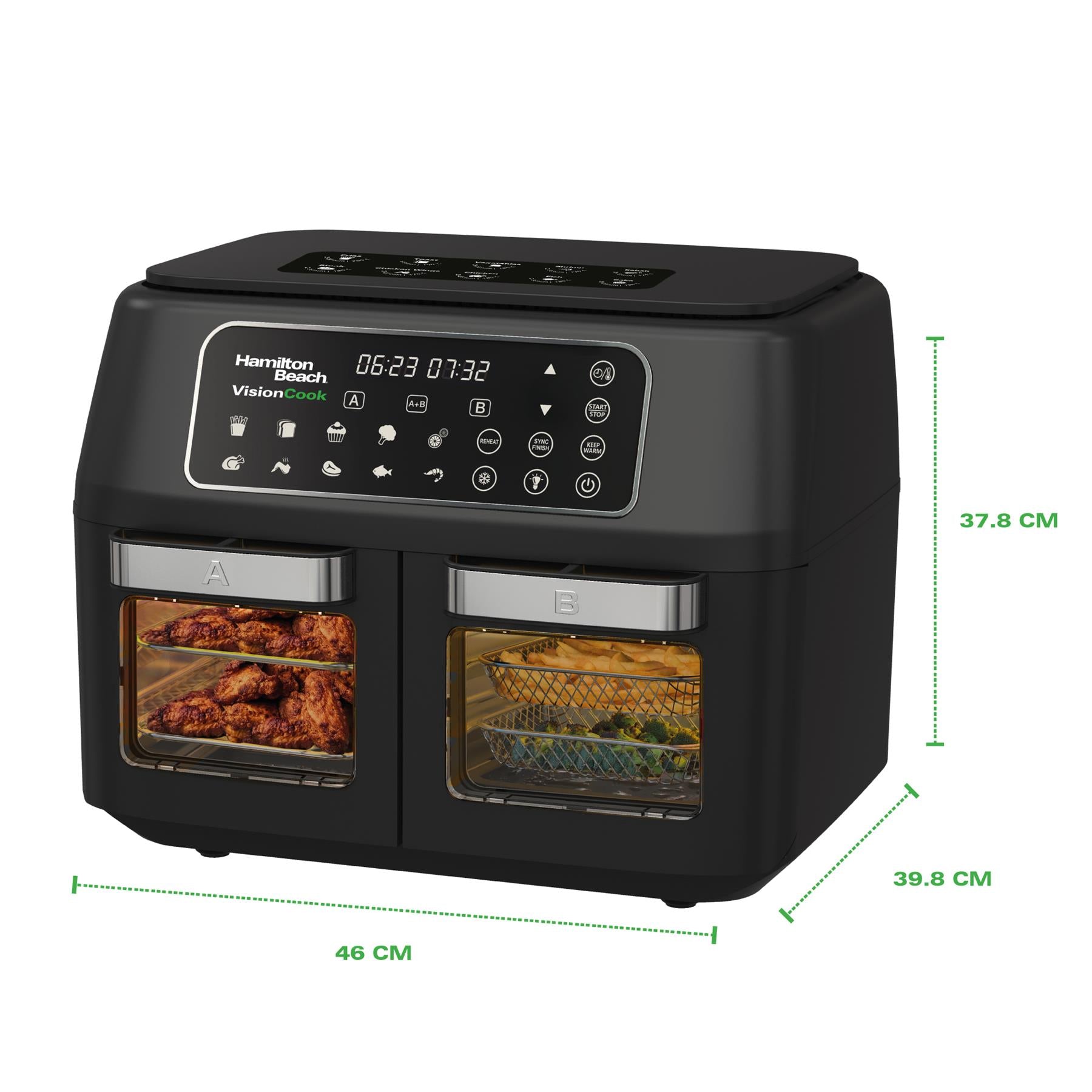 VisionCook 11L Digital Dual Air Fryer Oven