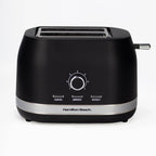 Hamilton Beach Ella 2 Slice Toaster - Matte Black - Hamilton Beach UK