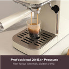 Hamilton Beach BaristaPro Touch 5-in-1 Espresso Machine Cream