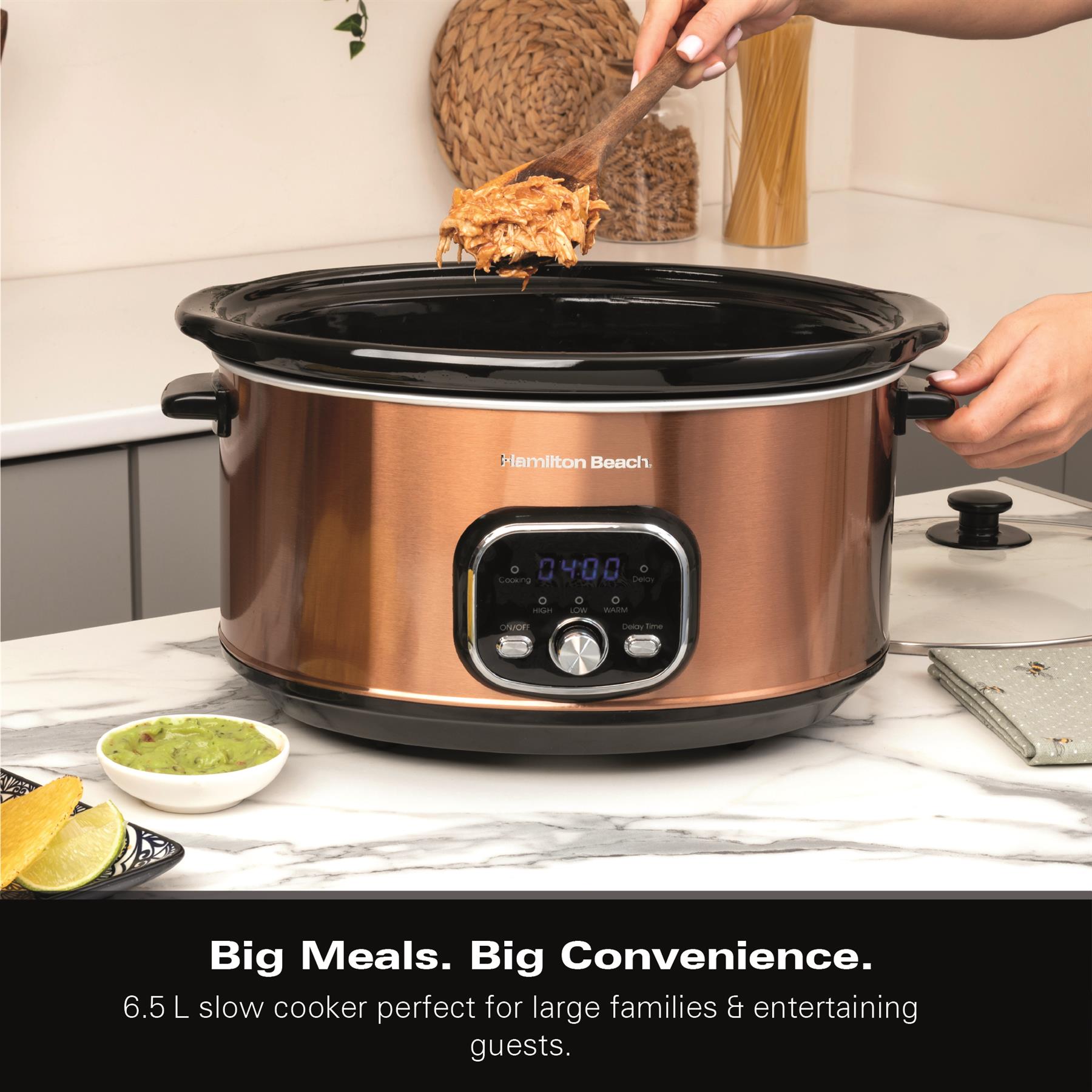 Hamilton Beach Digital 6.5L Slow Cooker