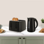 Hamilton Beach Essentials Rapid Boil Kettle & 4 Slice Toaster Set