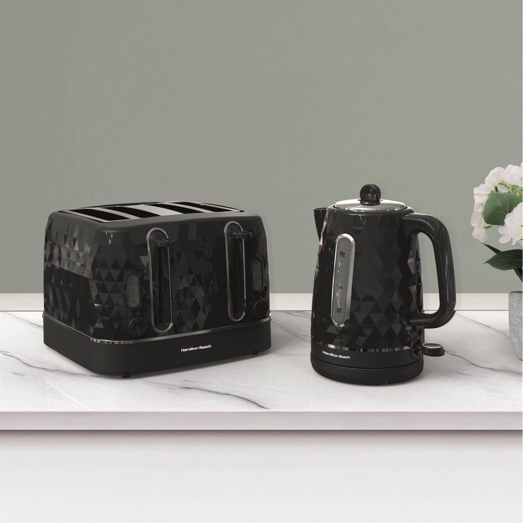 Hamilton Beach Diamond 1.7L Kettle - Black - Hamilton Beach UK