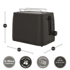 Hamilton Beach Stealth Kettle & Toaster Set Black