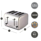 Hamilton Beach Rise Kettle, Toaster & Microwave Set - Polished - Hamilton Beach UK