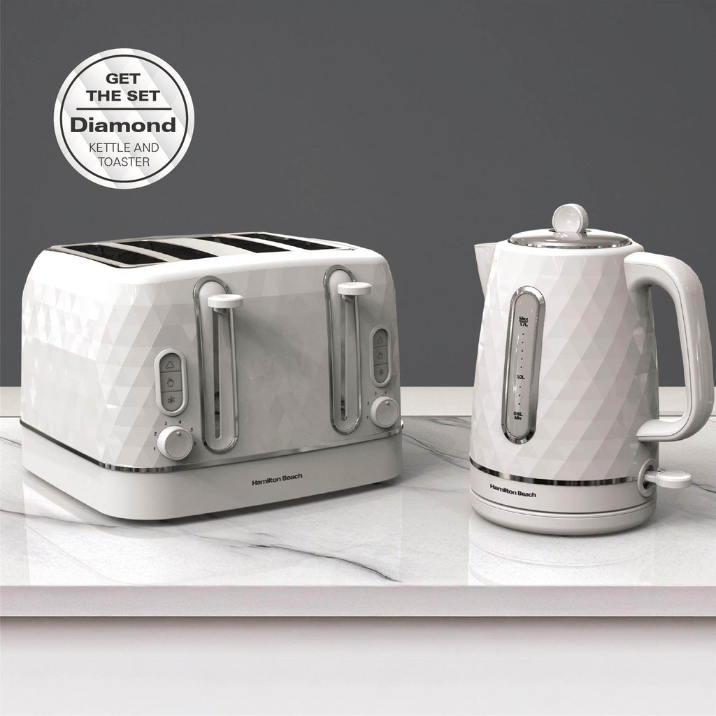 Hamilton Beach Diamond Textured 4 Slice Toasters - Hamilton Beach UK