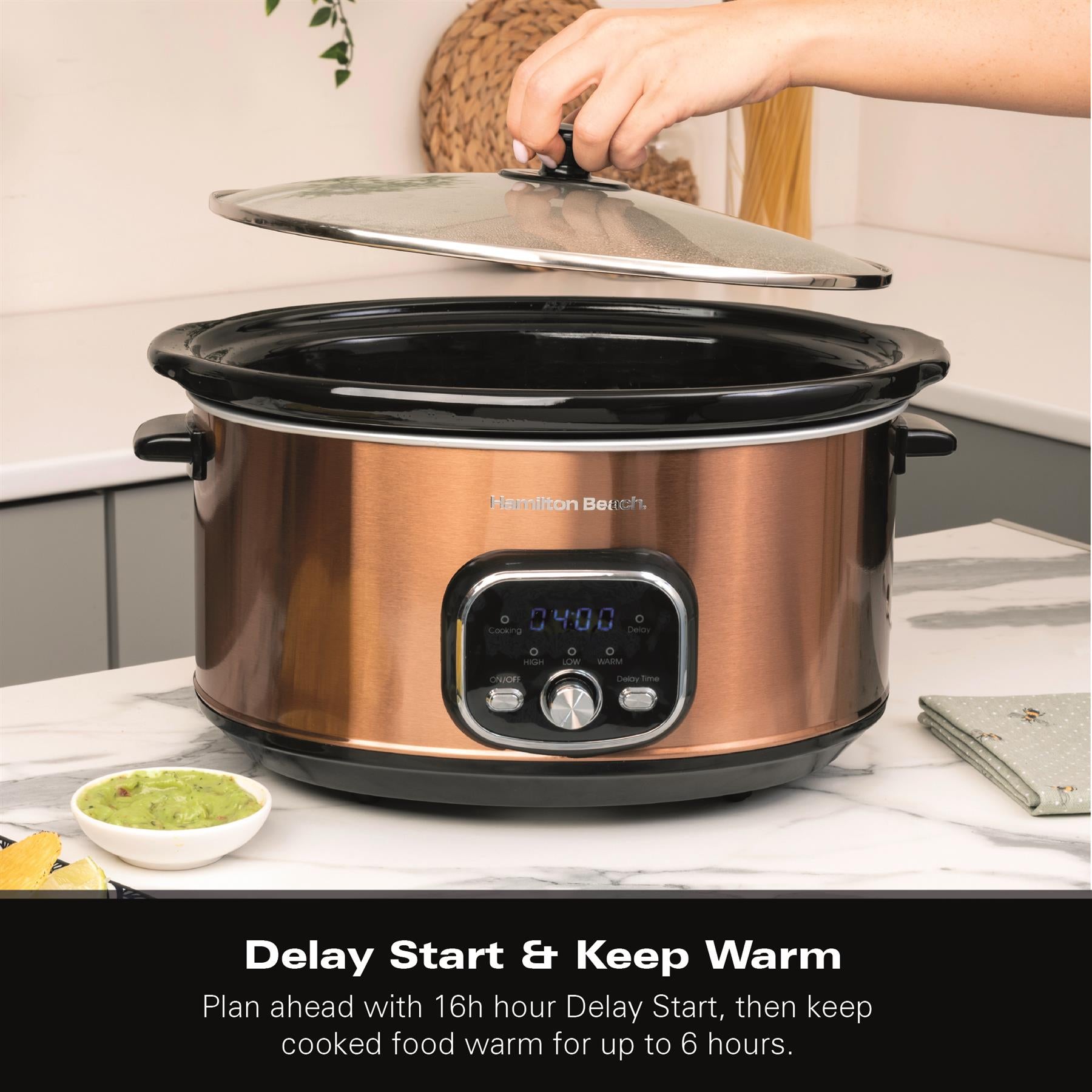 Hamilton Beach Digital 6.5L Slow Cooker
