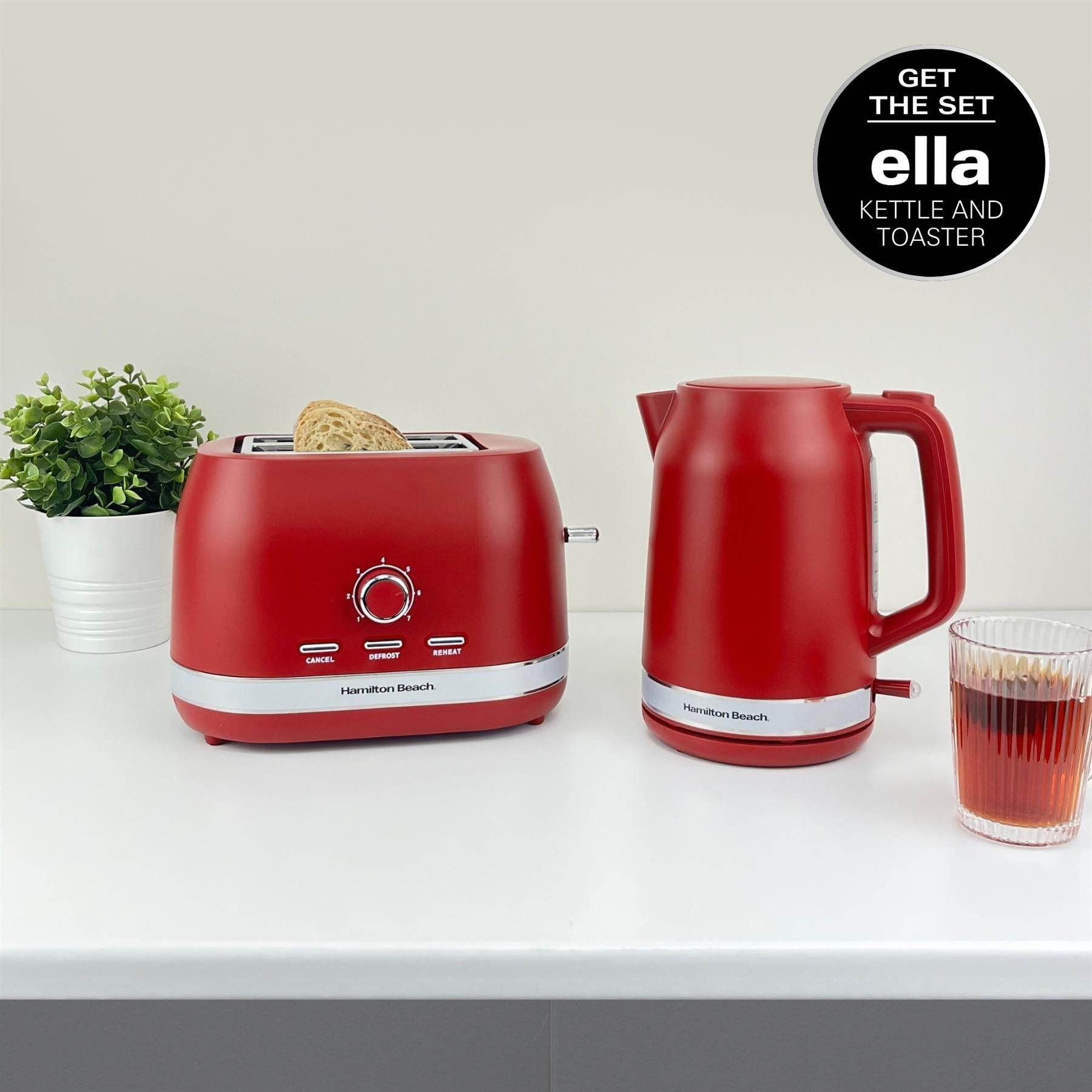 Hamilton Beach Ella 2 Slice Matte Toasters - Hamilton Beach UK