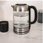 Hamilton Beach Liberty 1.7L Ribbed Glass Kettle - Hamilton Beach UK