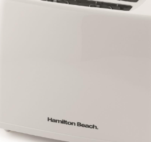Hamilton Beach Essential 2 Slice Plastic Toaster - White