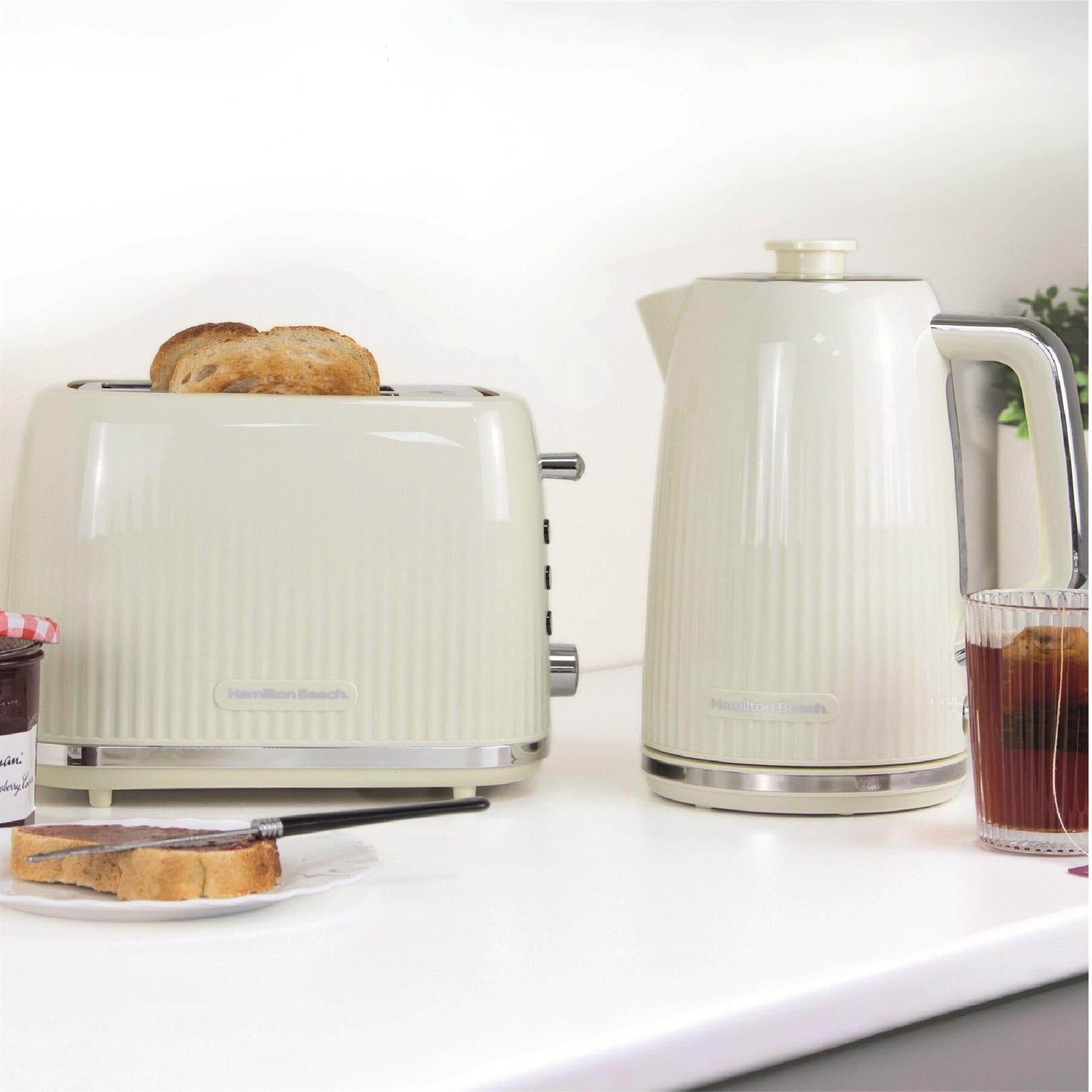 Hamilton Beach Miami 2 Slice Toaster Sand - Hamilton Beach UK