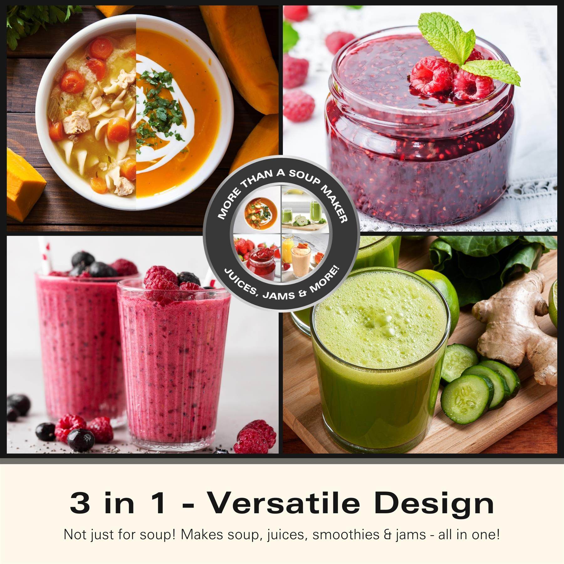 Hamilton Beach Intelligent Control 1.6L Soup Makers - Hamilton Beach UK