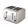 Hamilton Beach Rise Stainless Steel 4 Slice Toaster - Brushed & Polished - Hamilton Beach UK