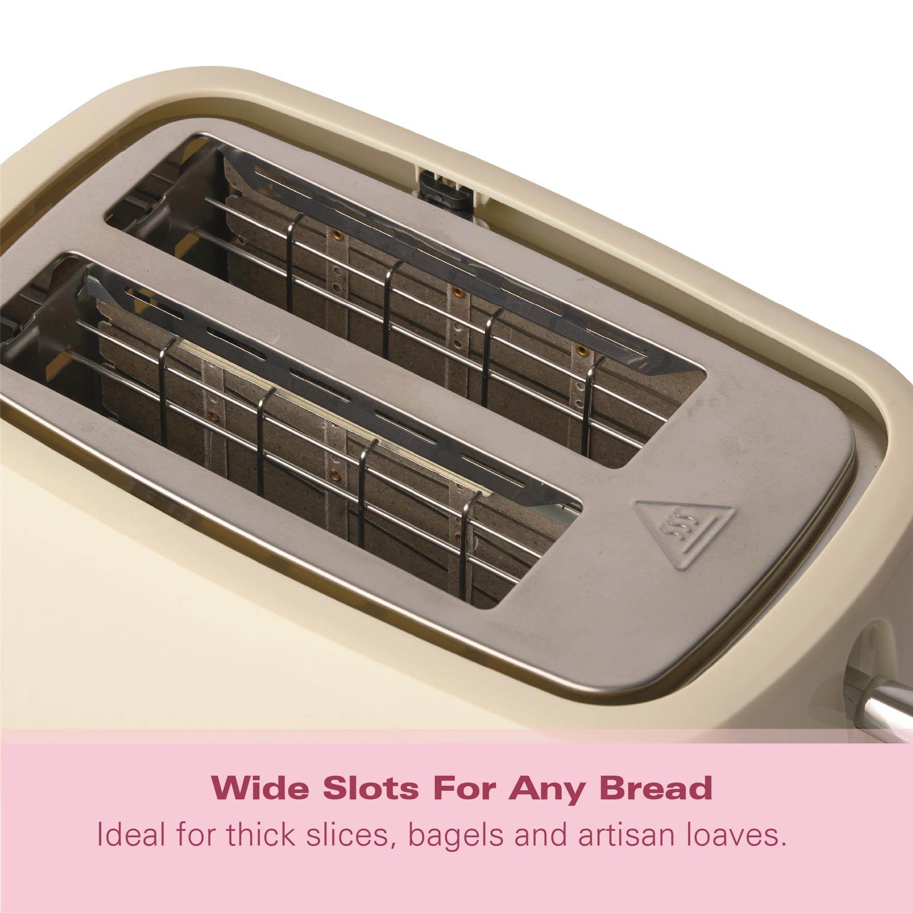 Hamilton Beach Miami 2 Slice Toaster Sand - Hamilton Beach UK