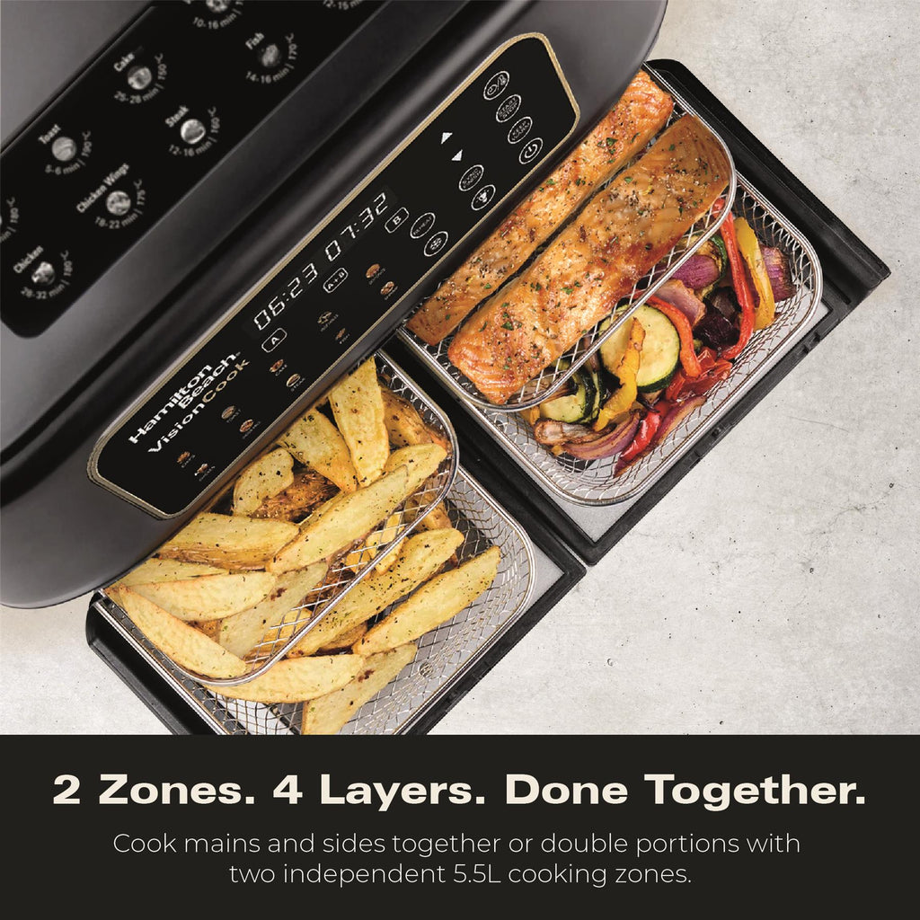 Hamilton Beach VisionCook 11L Dual Air Fryer Oven