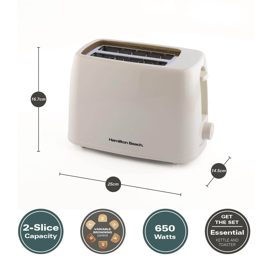 Hamilton Beach Essential Plastic 2 Slice Toasters - Hamilton Beach UK