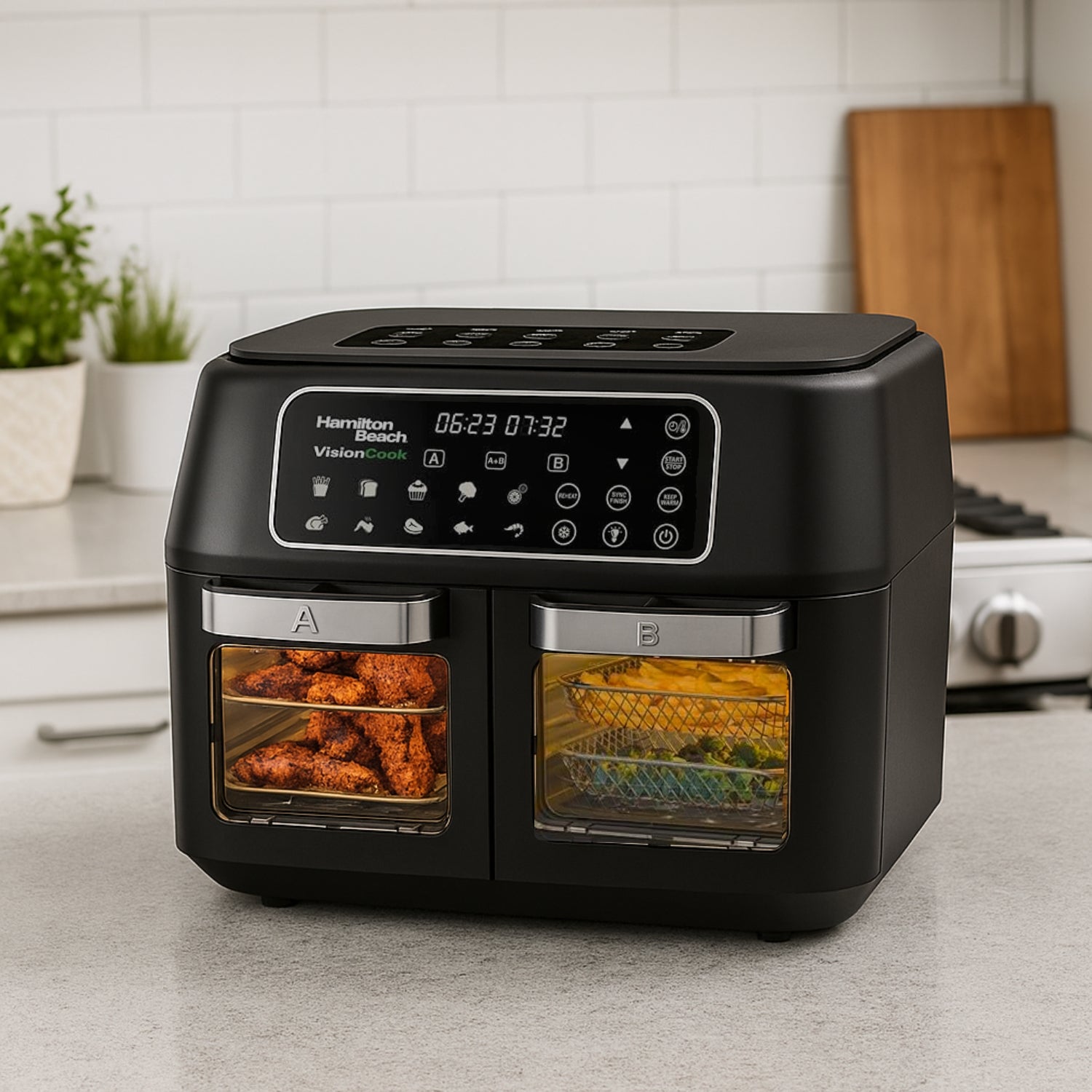 VisionCook 11L Digital Dual Air Fryer Oven