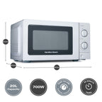 Hamilton Beach Rise Kettle, Toaster & Microwave Set