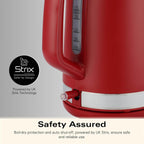 Hamilton Beach Ella 1.7L Kettle - Matte Red - Hamilton Beach UK