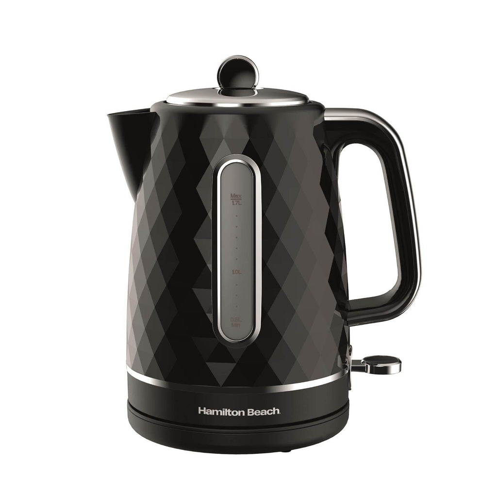 Hamilton Beach Diamond 1.7L Kettle - Black - Hamilton Beach UK