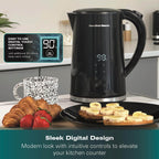Hamilton Beach FlexiControl 1.7L Digital Control Variable Temperature Kettle - Hamilton Beach UK
