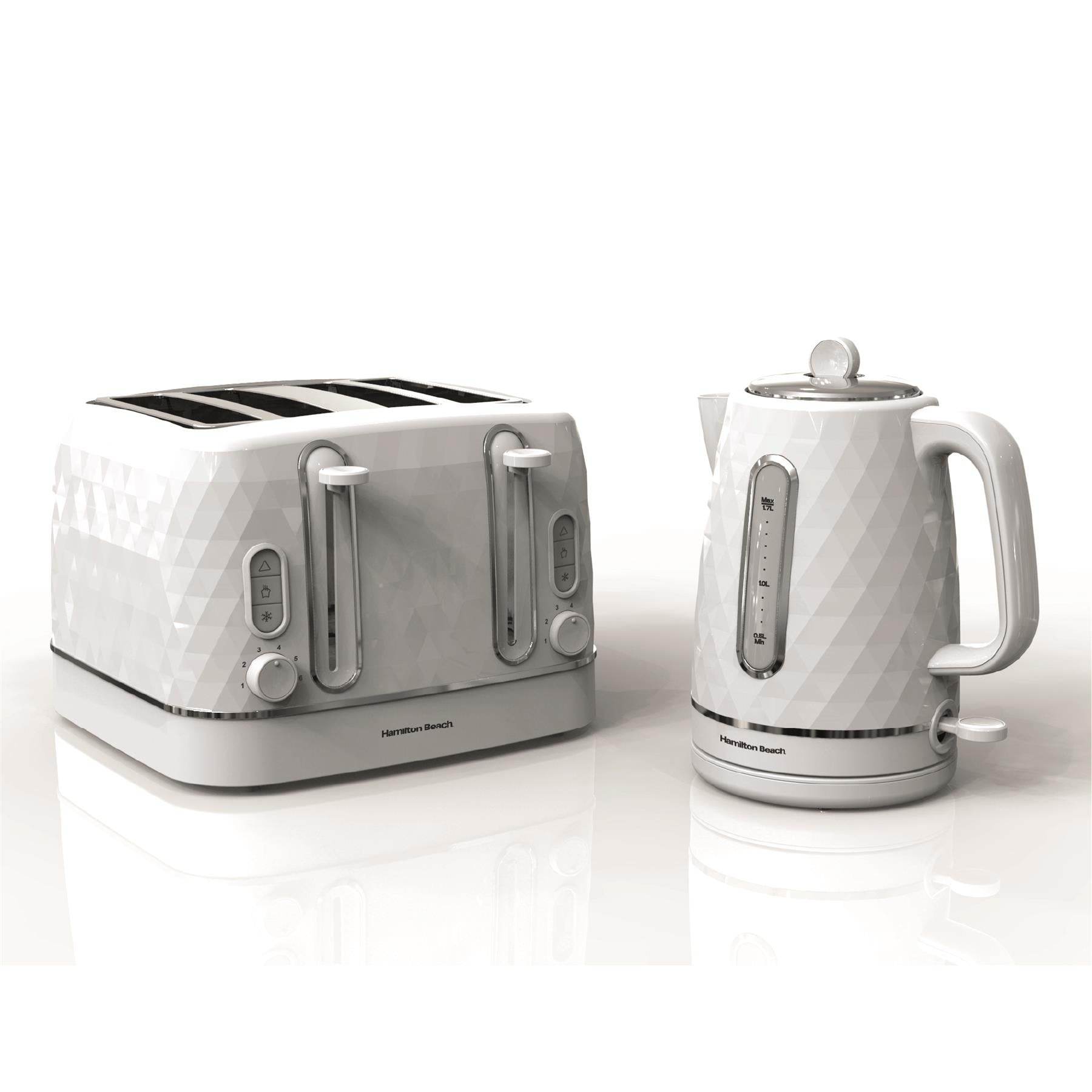 Hamilton Beach Diamond 1.7L Kettle - White - Hamilton Beach UK