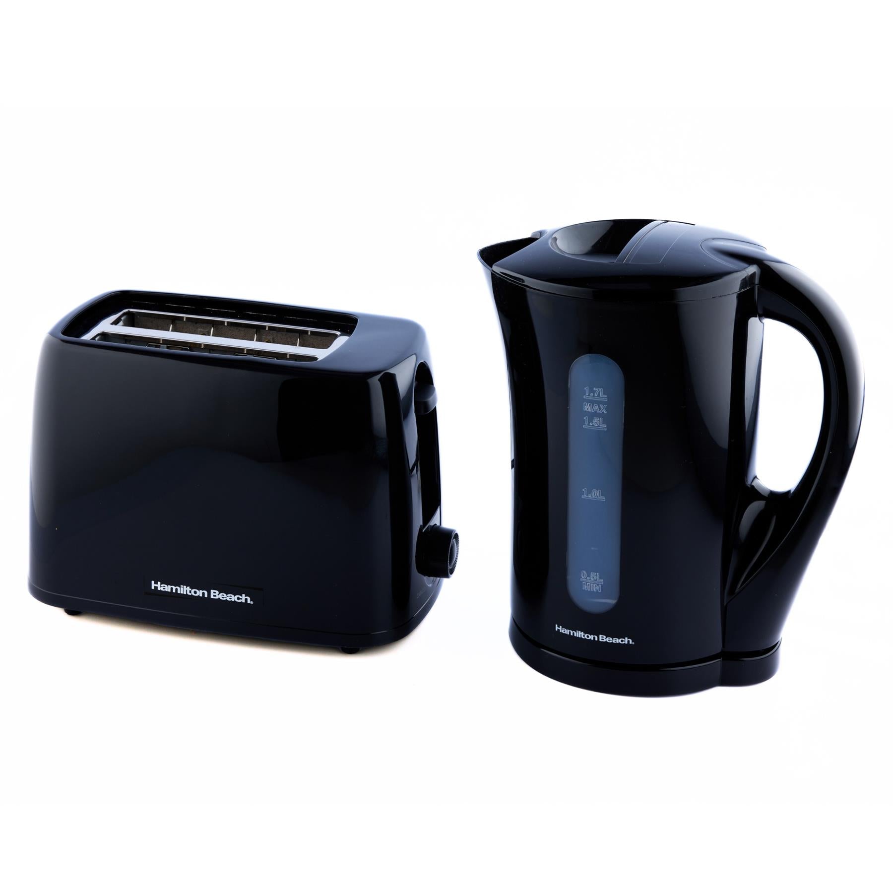 Essential Kettle & Toaster Set - Black