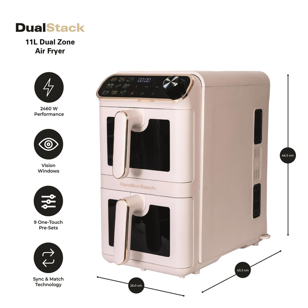 Hamilton Beach DualStack 11L Smart Air Fryer