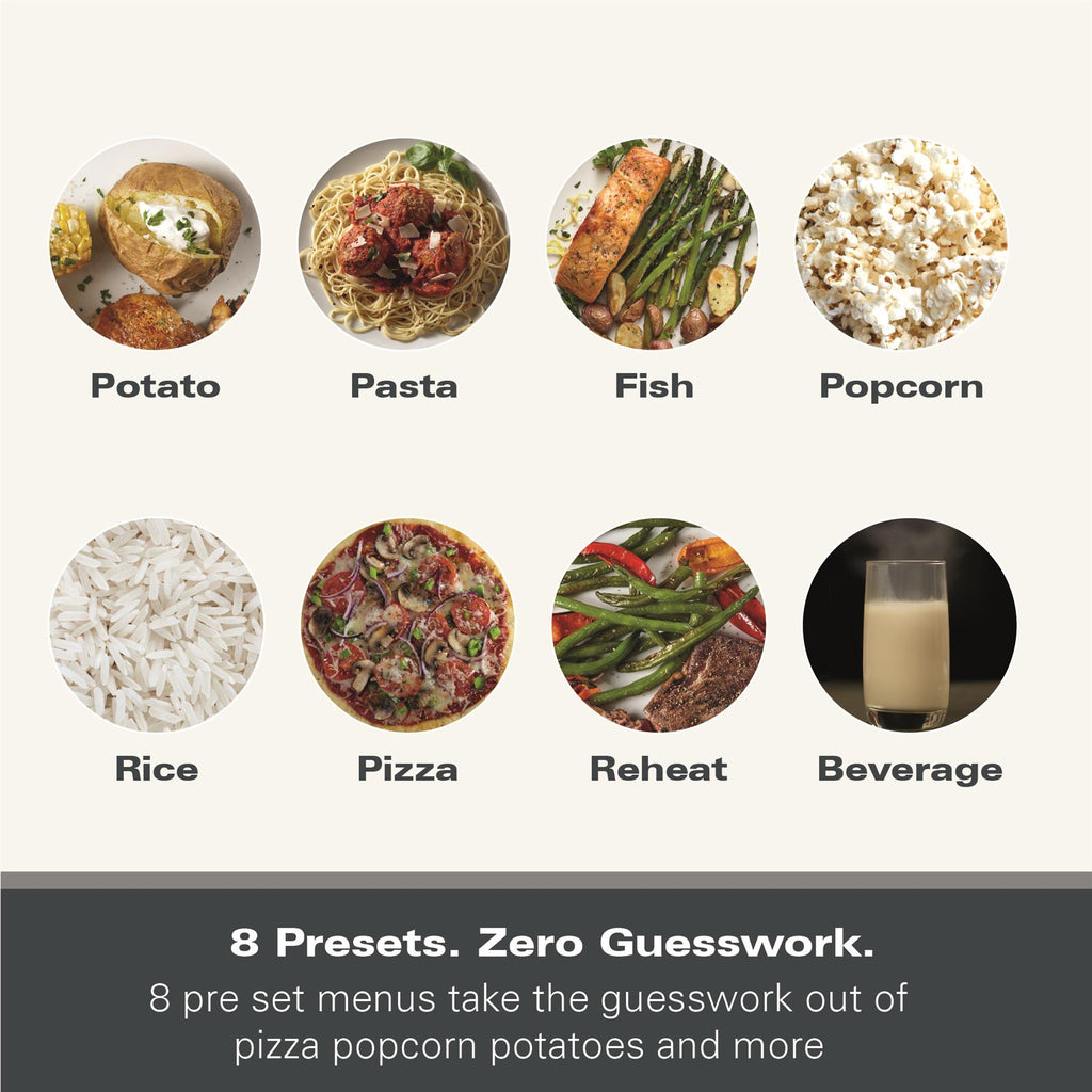 Hamilton Beach 20L Retro Black Microwave