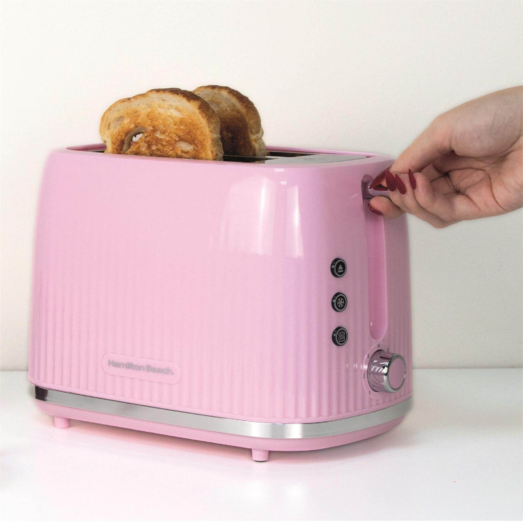 Hamilton Beach Miami 2 Slice Toaster Flamingo Pink - Hamilton Beach UK