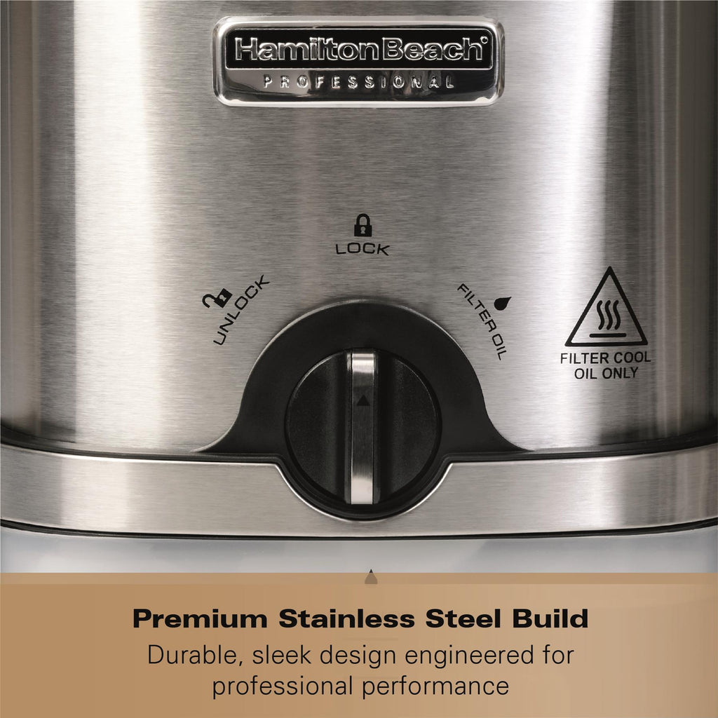 Hamilton Beach Professional PureFry 3L Deep Fat Fryer