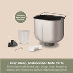 Hamilton Beach Essential QuickBake 19-in-1 Automatic Bread Maker - Hamilton Beach UK