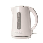 Hamilton Beach Essentials 1.7L Rapid Boil Kettle White - Hamilton Beach UK