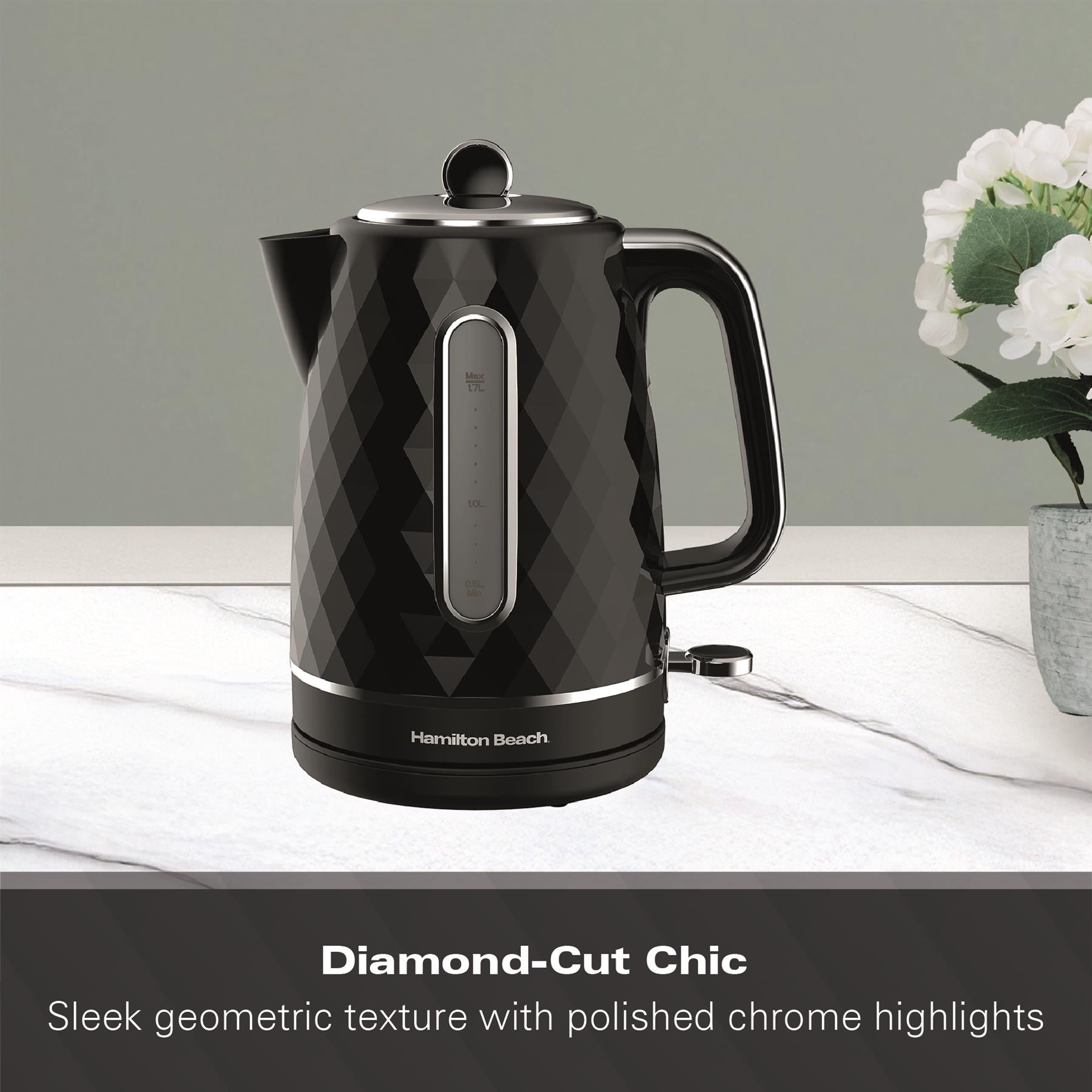 Diamond Textured 1.7L Kettles