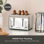 Hamilton Beach Rise Stainless Steel 2 & 4 Slice Toasters - Hamilton Beach UK