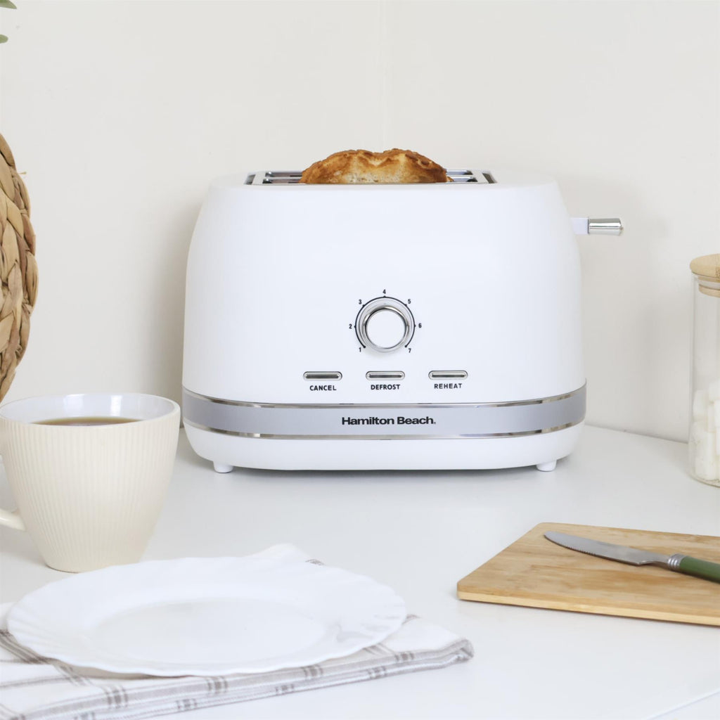 Hamilton Beach Ella 2 Slice Toaster - Matte White