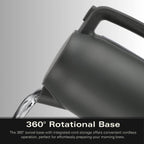 Hamilton Beach Ella 1.7L Matte Kettles - Hamilton Beach UK