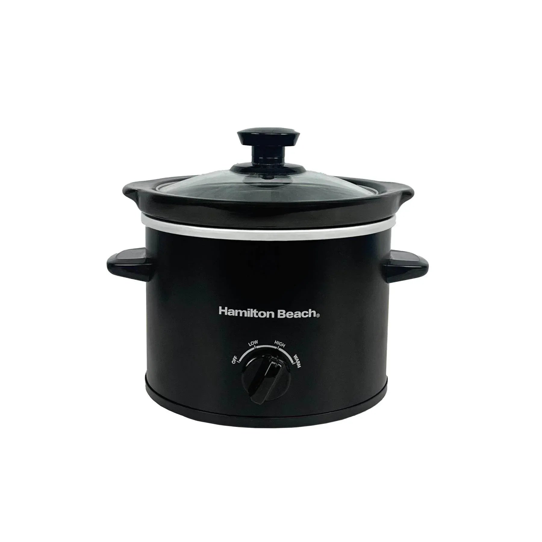 Hamilton Beach The Mighty Mini 1.8L Slow Cooker - Black – Hamilton Beach UK