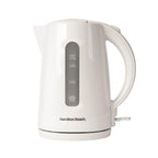 Hamilton Beach Essentials 1.7L Rapid Boil Kettle White - Hamilton Beach UK