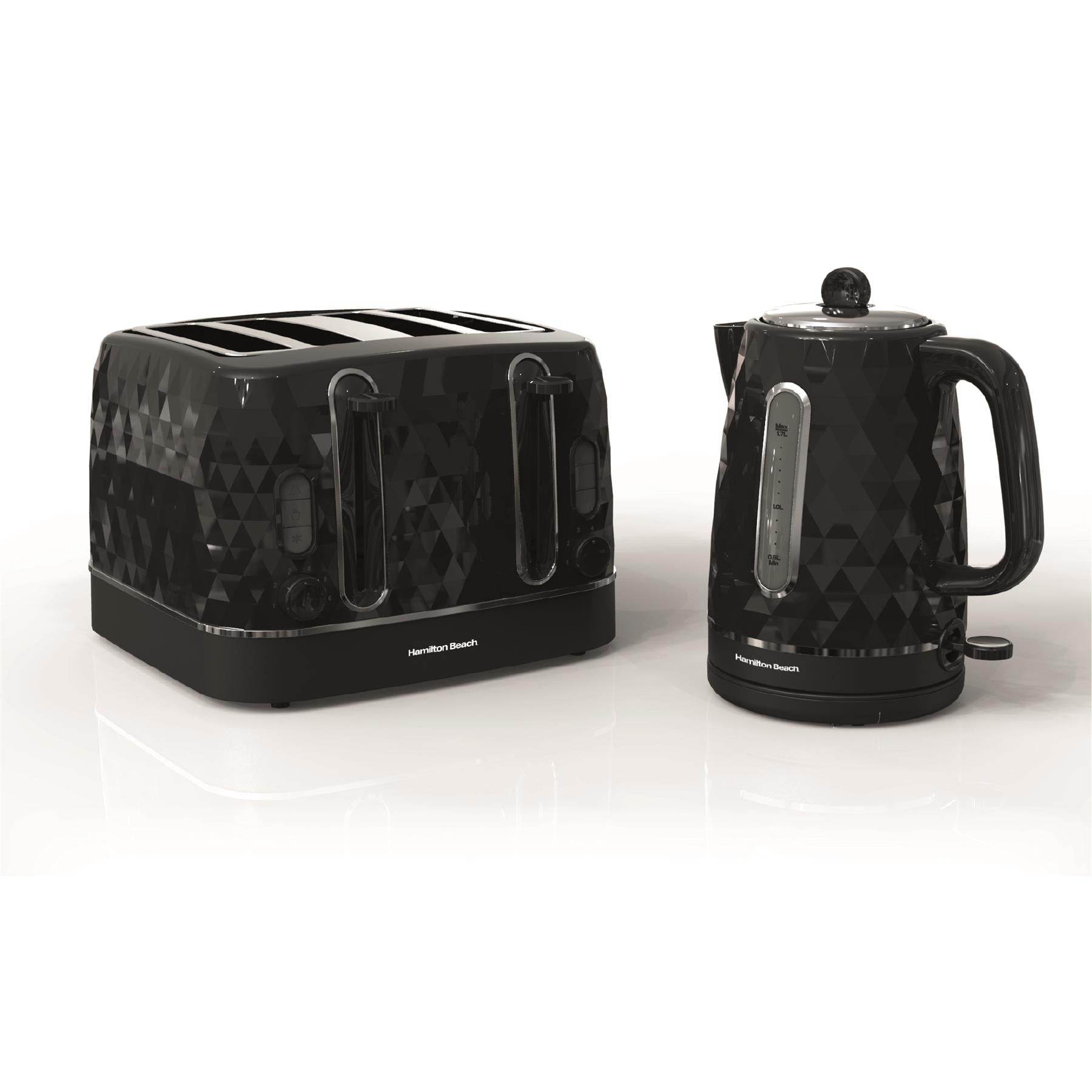 Hamilton Beach Diamond Textured 4 Slice Toasters - Hamilton Beach UK