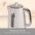 Hamilton Beach Diamond 1.7L Kettle White - Hamilton Beach UK