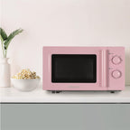 Hamilton Beach Miami Manual 800W Microwave - Flamingo Pink
